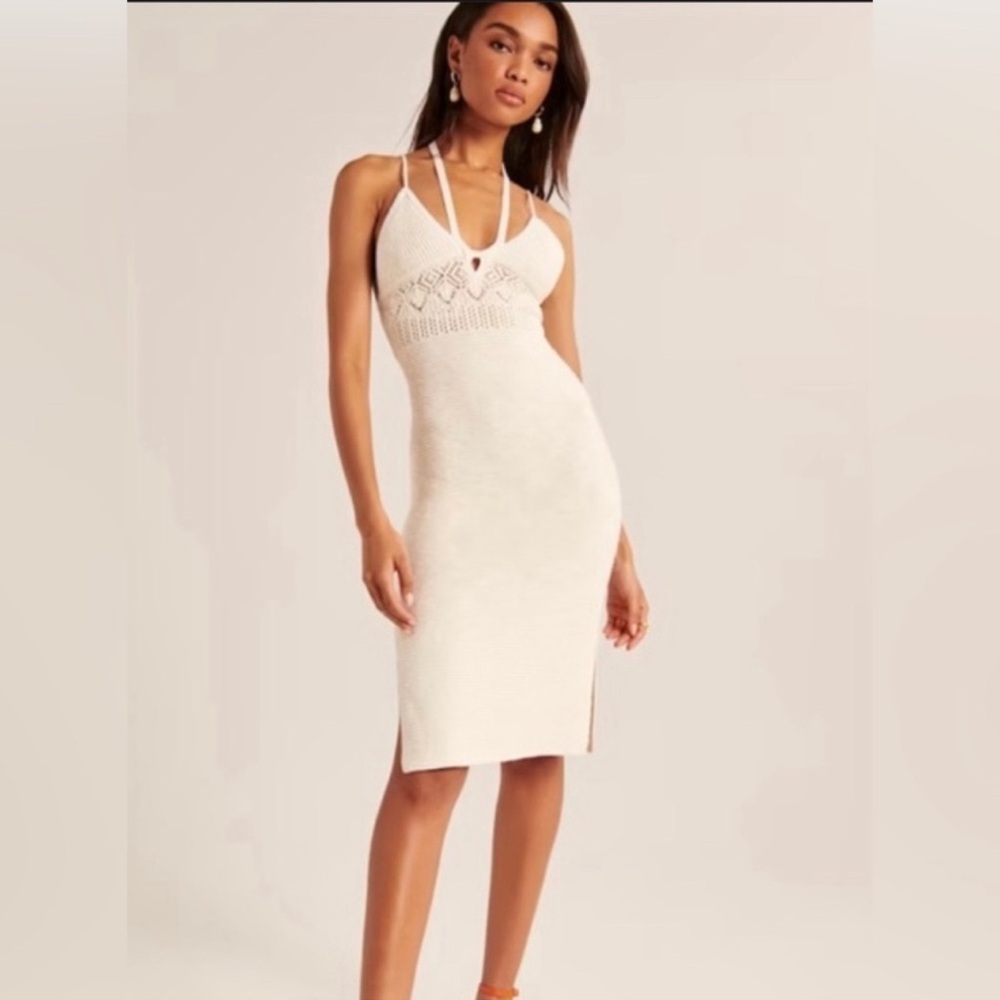 Crochet Midi Dress